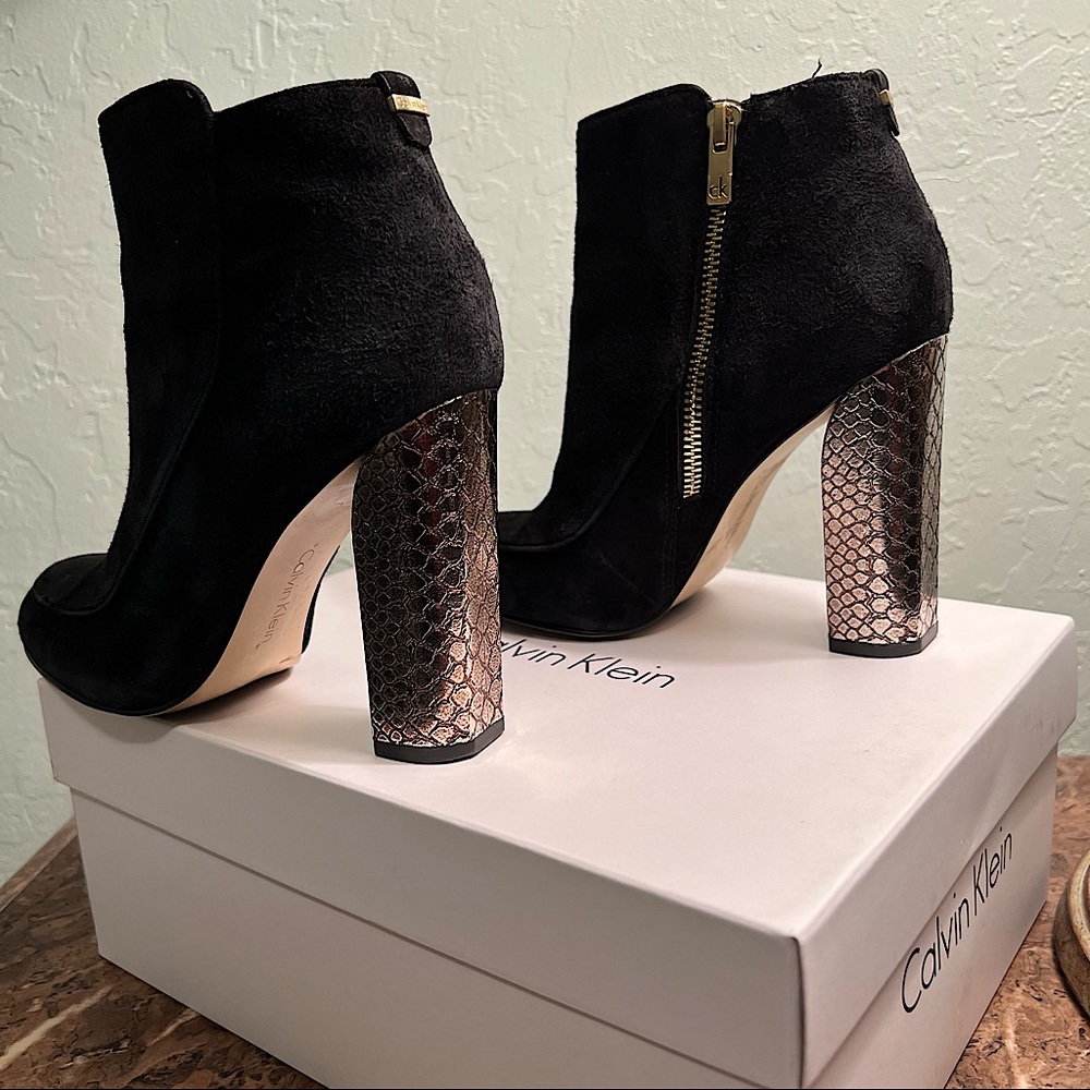 Calvin Klein booties